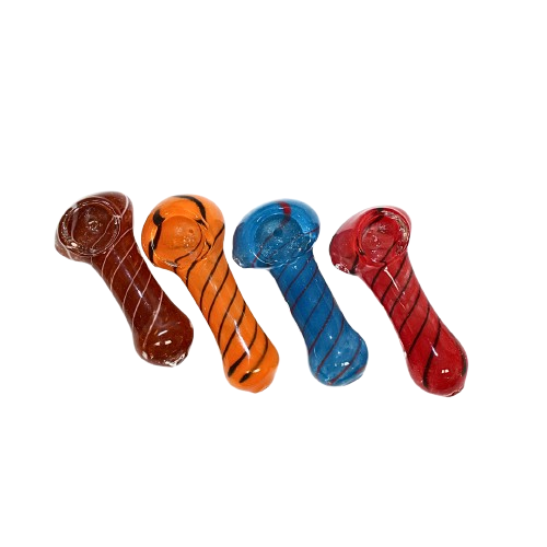 2.5" Hand Pipe - Heavy Prinut Mix Color 32ct Jar (FW-3651) - MK Distro