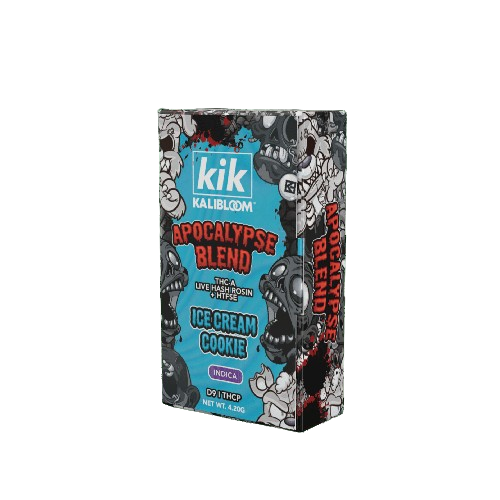 Kik Kalibloom - Zombie Blend Live Resin (THCA Liquid Diamond) - Hemp Disposables (4.2g x 5) - MK Distro