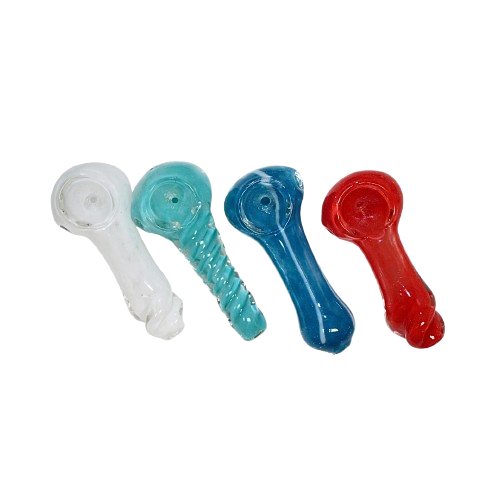 2.5" Hand Pipe - Small Heavy Peanut Assorted 32ct Jar (FW-3759) - MK Distro