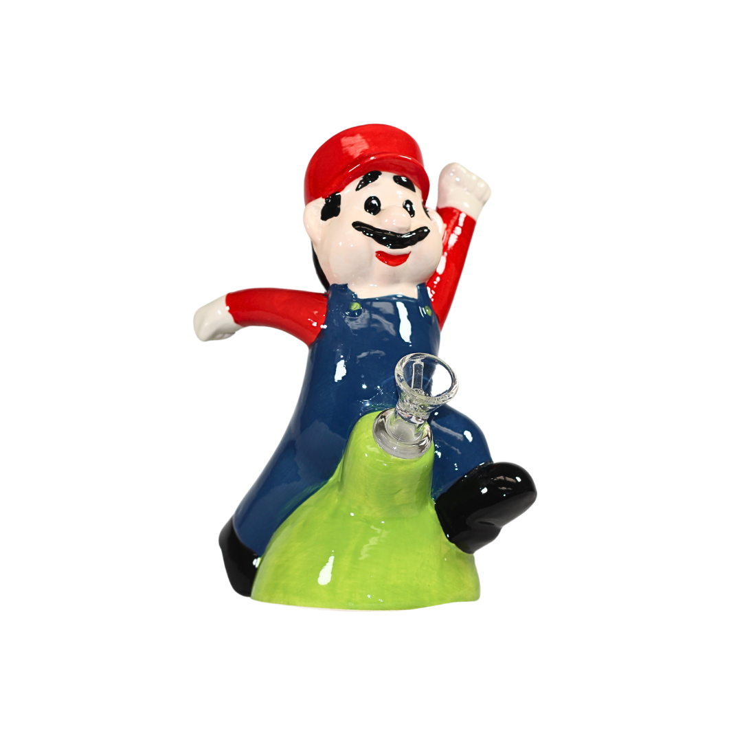 Ceramic Water Pipe - Mario - (CRM8) - MK Distro