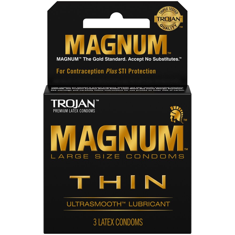 Trojan Condom- Magnum Thin - Pack of 6