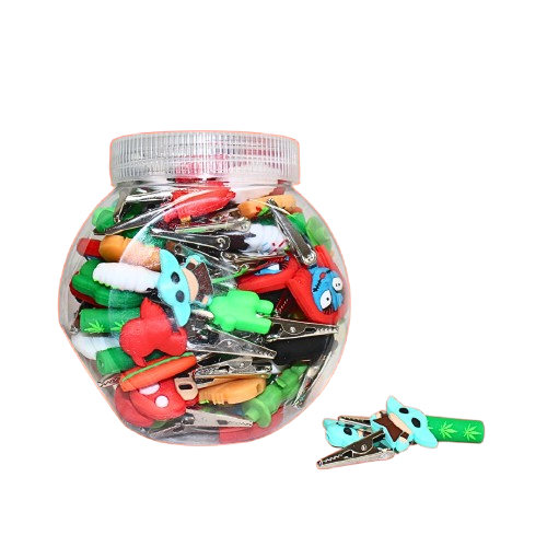 IDGAF - Roach Clips - Silicone Clips 100ct - MK Distro