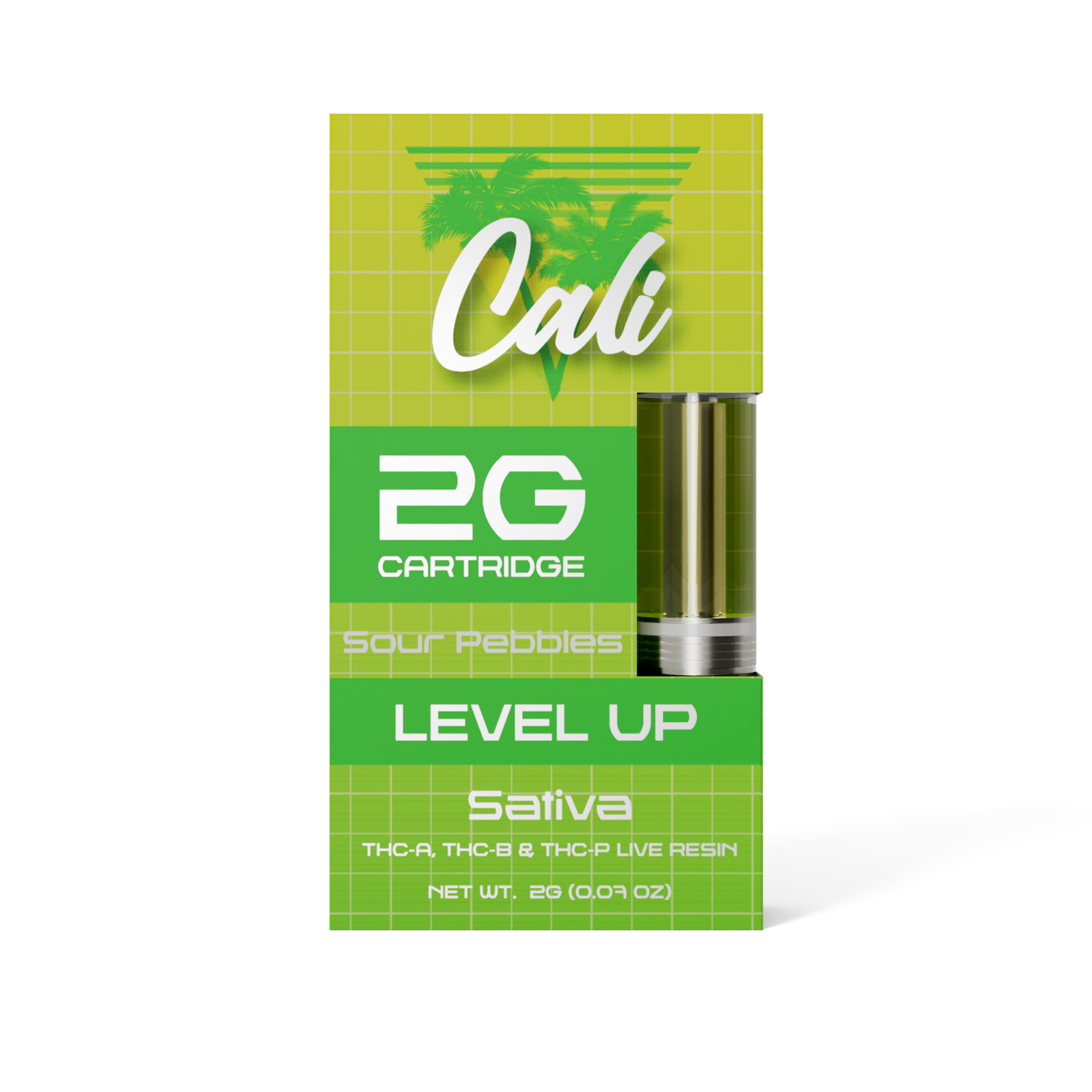 Cali - Level Up (THC-A+THC-P+THC-B) Cartridges (2g) - MK Distro