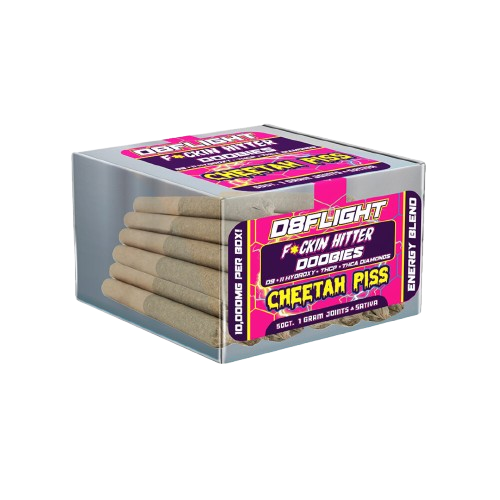 D8Flight - F*ckin Hitter Doobies (D9 + 11 Hydroxy + THCP + THCA Diamonds) - Hemp Pre-Rolls (1g x 50 Pre-Rolls)