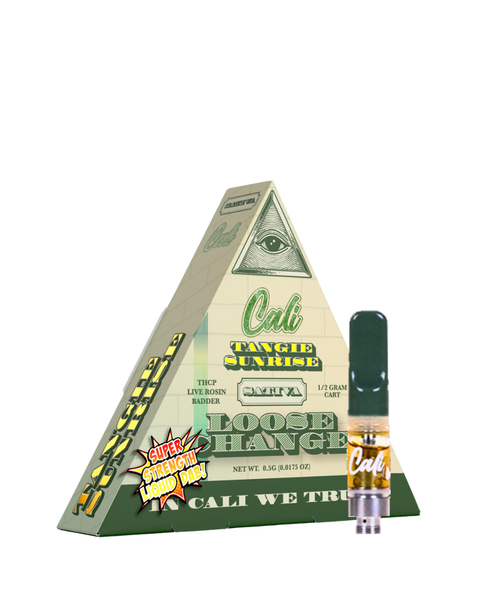 Cali Extrax - Loose Change D8+THCP Live Rosin Cartridges - (0.5g ) - MK Distro