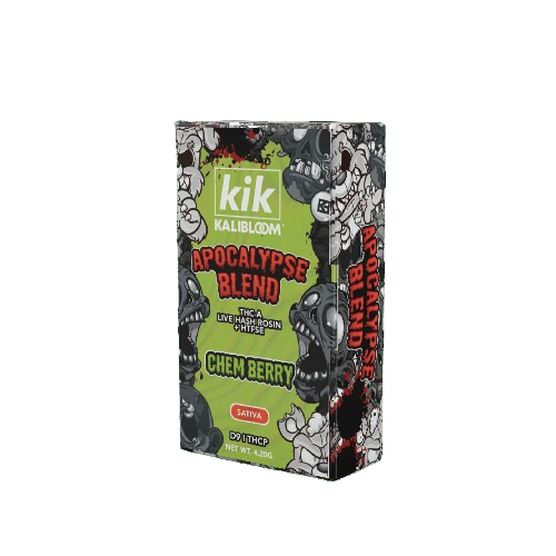 Kik Kalibloom - Zombie Blend Live Resin (THCA Liquid Diamond) - Hemp Disposables (4.2g x 5) - MK Distro