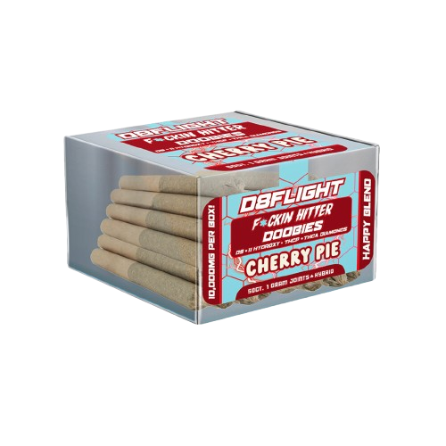 D8Flight - F*ckin Hitter Doobies (D9 + 11 Hydroxy + THCP + THCA Diamonds) - Hemp Pre-Rolls (1g x 50 Pre-Rolls)