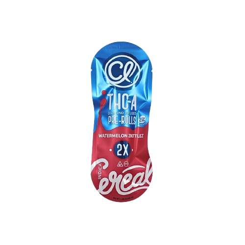 Cereal Labs - THC-A Diamond Infused Delta Prerolls - (1.25g x 2 Prerolls) - MK Distro
