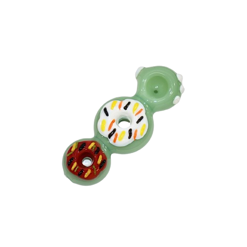 5.1" Hand Pipe - Donut Design (GHP1433) - MK Distro