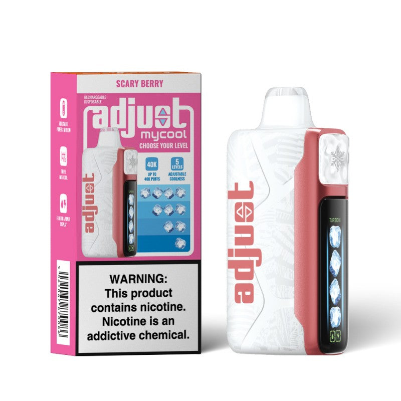 Adjust Mycool - Disposable Vape (5% - 40000 Puffs) - Box of 5 - MK Distro