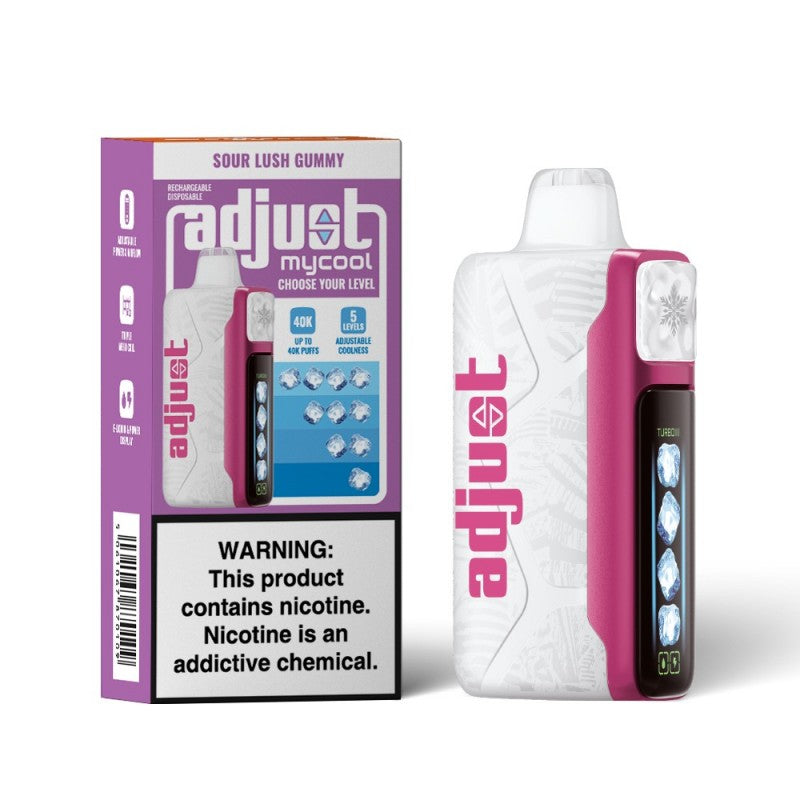 Adjust Mycool - Disposable Vape (5% - 40000 Puffs) - Box of 5 - MK Distro