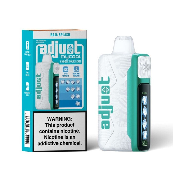 Adjust Mycool - Disposable Vape (5% - 40000 Puffs) - Box of 5 - MK Distro