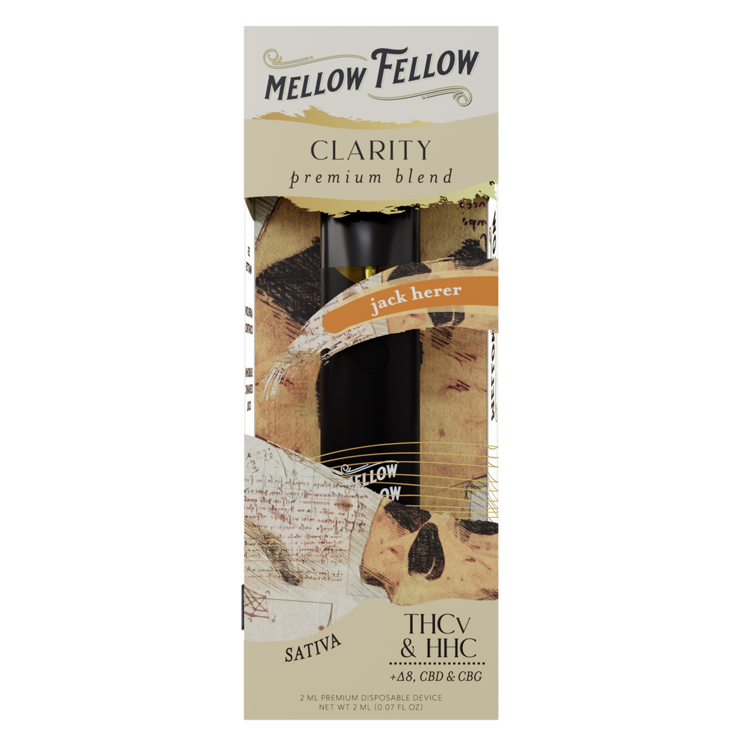 Mellow Fellow - Hemp Disposables (2mL x 6) - MK Distro