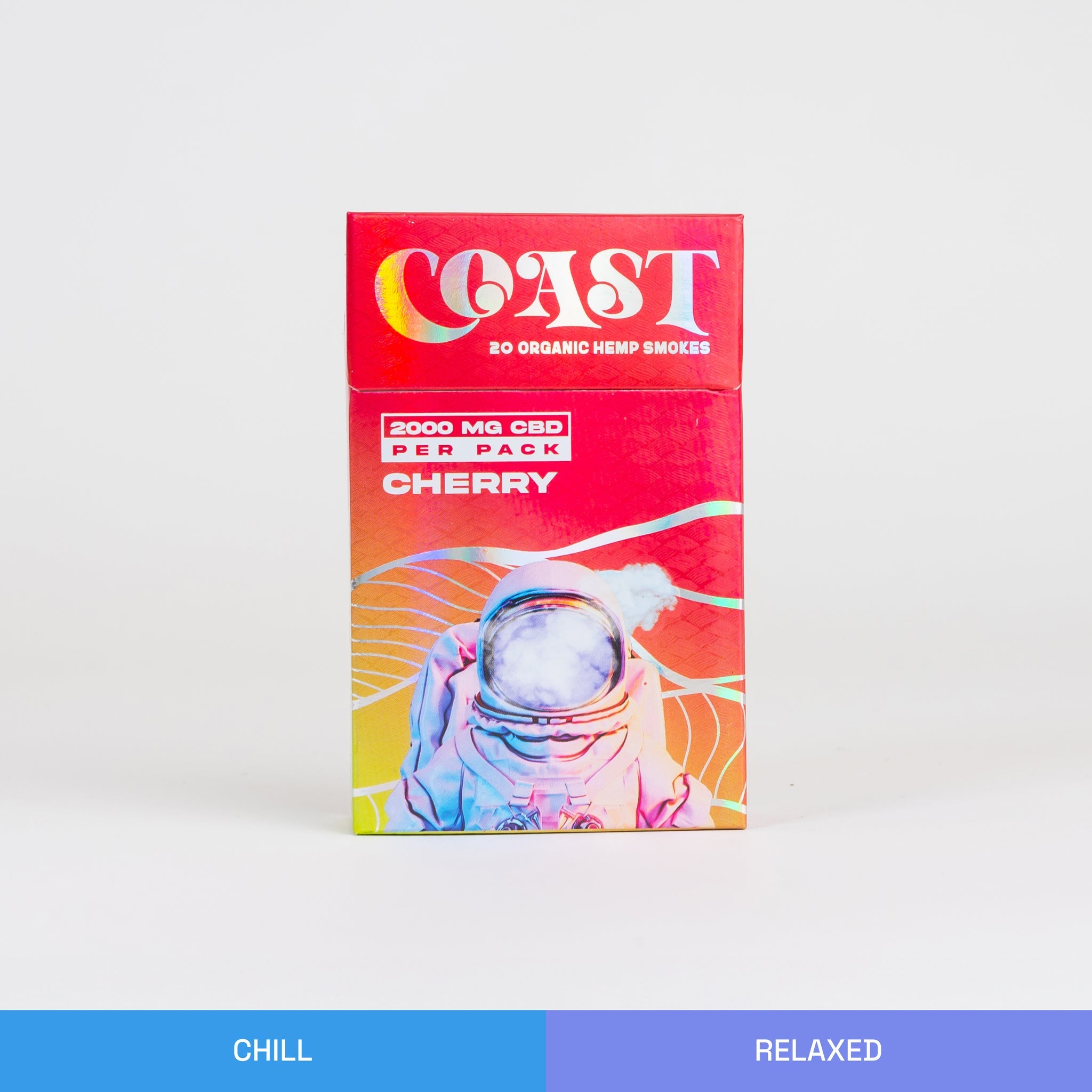 Coast - Organic Hemp Smokes - (100mg CBD+CBG x 20 Cigarettes) - MK Distro