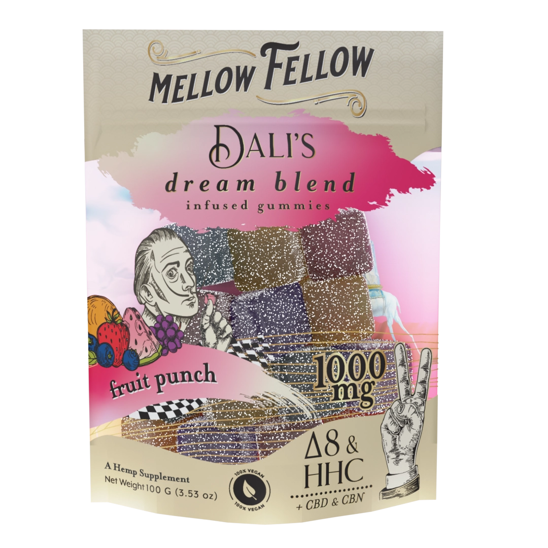 Mellow Fellow - Gummies & Edibles (1000mg) - MK Distro