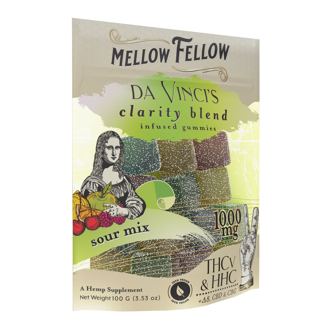Mellow Fellow - Gummies & Edibles (1000mg) - MK Distro