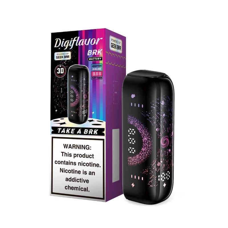 Geek Bar Digiflavor BRK Pod & Battery - Disposable Vape (5% - 20,000 Puffs) - Box of 5 - MK Distro