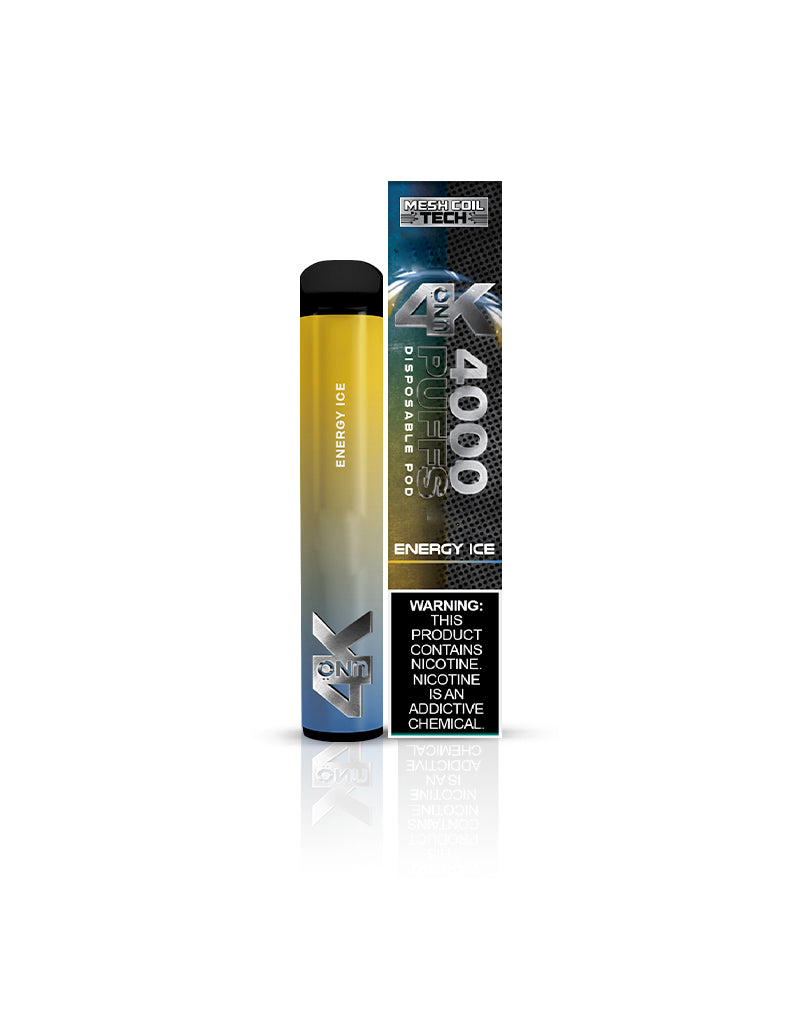 UNO 4K - Disposable Vape (5% - 4000 Puffs) - Box of 10 - MK Distro
