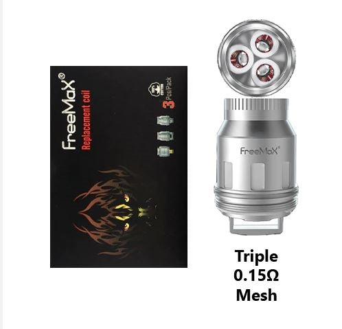 Free Max - FireLuke Mesh Pro Replacement Coils (3pcs) - MK Distro