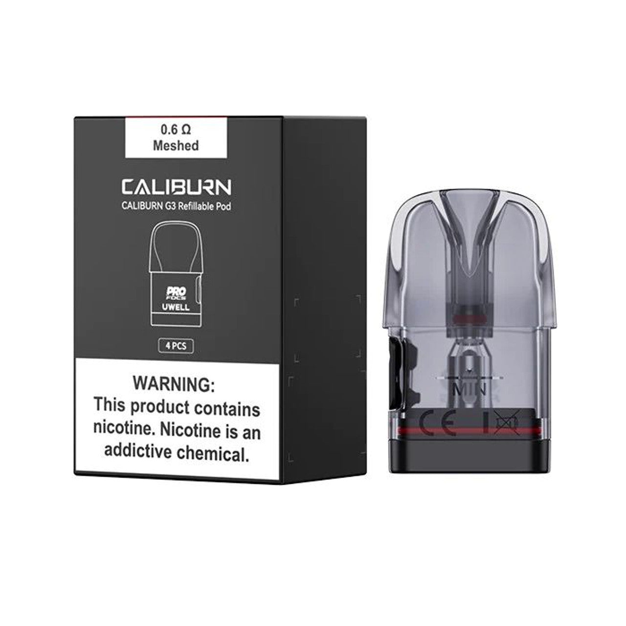 Uwell - Caliburn G3 Refillable Pods (4pcs) - MK Distro