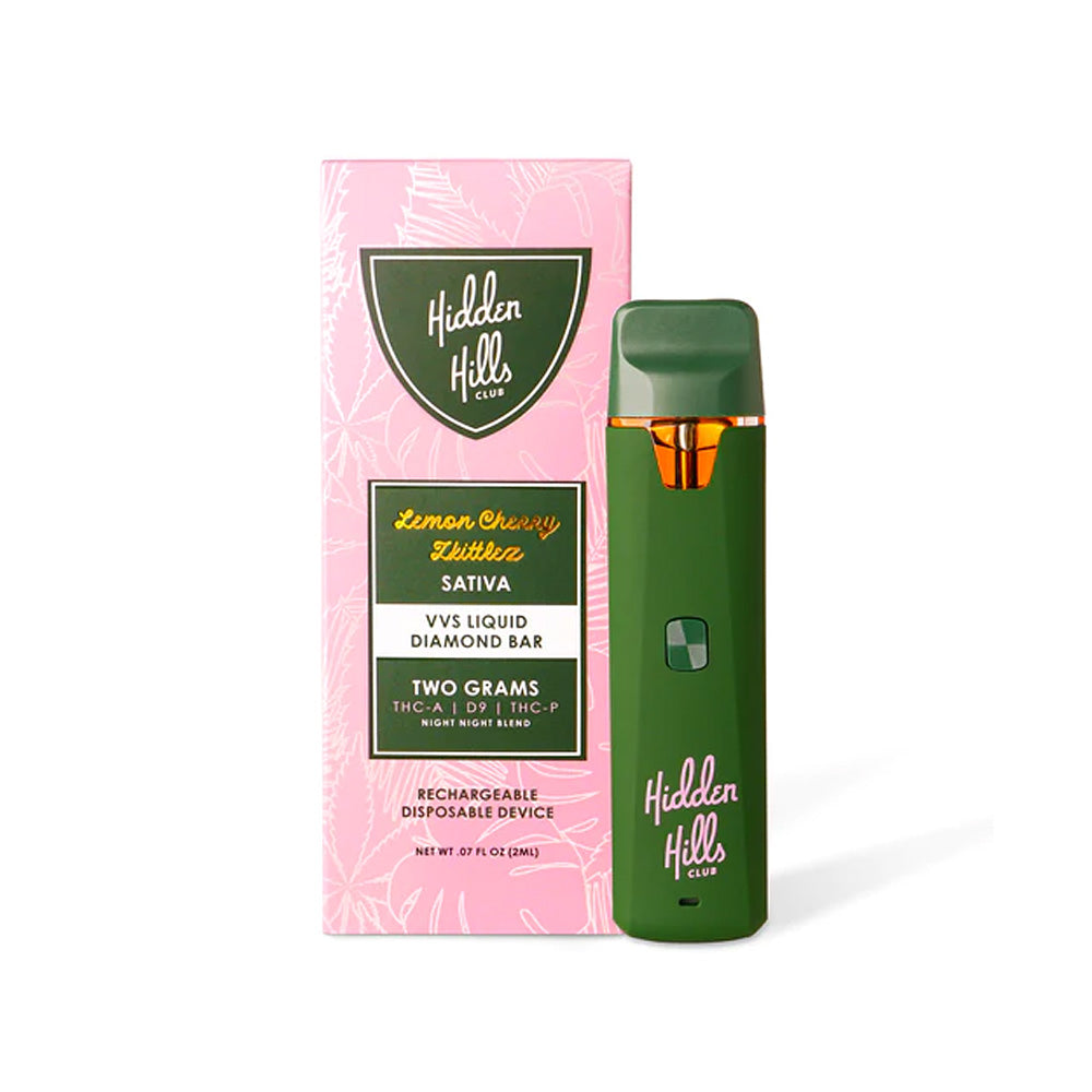 Hidden Hills - VVS Liquid Diamond Bar (THC-A + D9 + THC-P) - Hemp Disposables (2g x 5) - MK Distro
