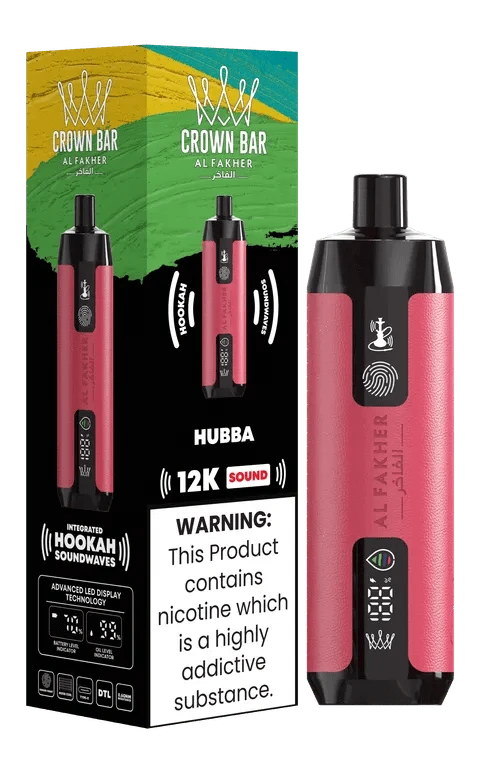 Al Fakher Crown Bar - Disposable Vape (5% - 12000 Puffs) - Box of 10