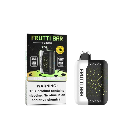 Frutti Bar FB25000 - Disposable Vapes (5% - 25,000 Puffs) - Box of 5 - MK Distro