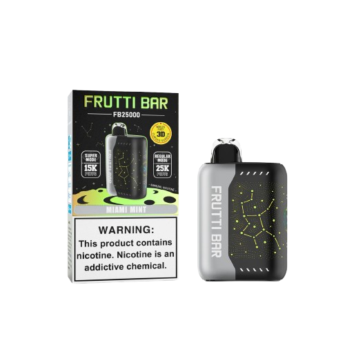 Frutti Bar FB25000 - Disposable Vapes (5% - 25,000 Puffs) - Box of 5 - MK Distro