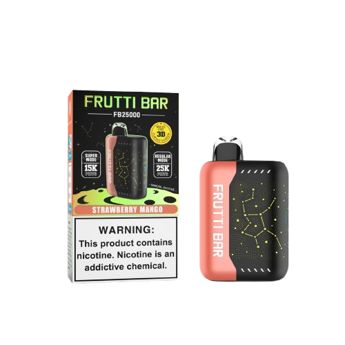 Frutti Bar FB25000 - Disposable Vapes (5% - 25,000 Puffs) - Box of 5 - MK Distro