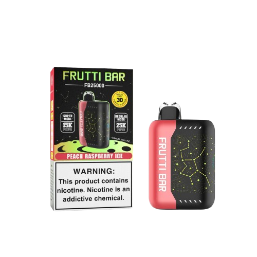 Frutti Bar FB25000 - Disposable Vapes (5% - 25,000 Puffs) - Box of 5 - MK Distro