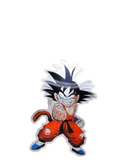 Holographic 3D Sticker - Kid Goku - MK Distro