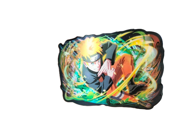 Holographic 3D Sticker - Naruto Slashes of Glory - MK Distro
