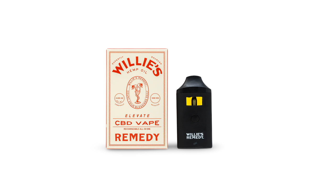 Coast - Willie’s Remedy x Coast CBD Disposable Vape Rechargeable All-In-One Remedy - (1g) - MK Distro