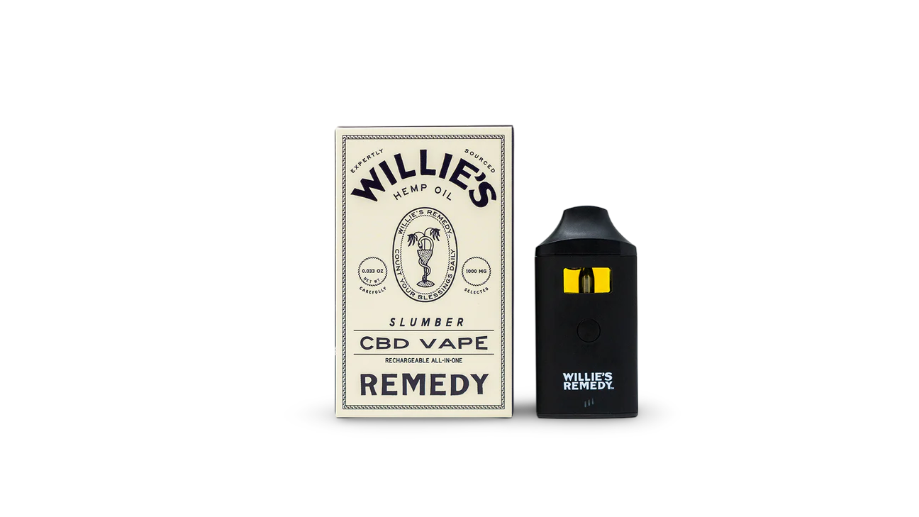 Coast - Willie’s Remedy x Coast CBD Disposable Vape Rechargeable All-In-One Remedy - (1g) - MK Distro