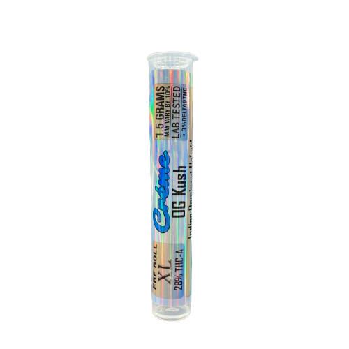 Creme - THCA - Hemp Pre-Rolls (1.5g x 15) - MK Distro