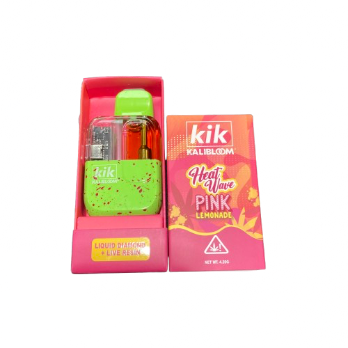 Kik Kalibloom - Heat Wave Blend Liquid Diamond + Live Resin - Hemp Disposables (4.2g)