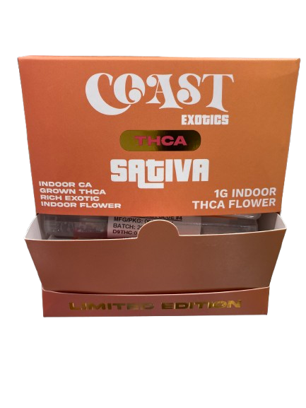 Coast Exotics - Limited Edition (THCA) - Delta Pre-Rolls (1g x 36) - MK Distro