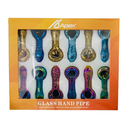 Apex - 4" Hand Pipe Set 12pk - MK Distro