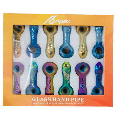 Apex - 4" Hand Pipe Set 12pk - MK Distro