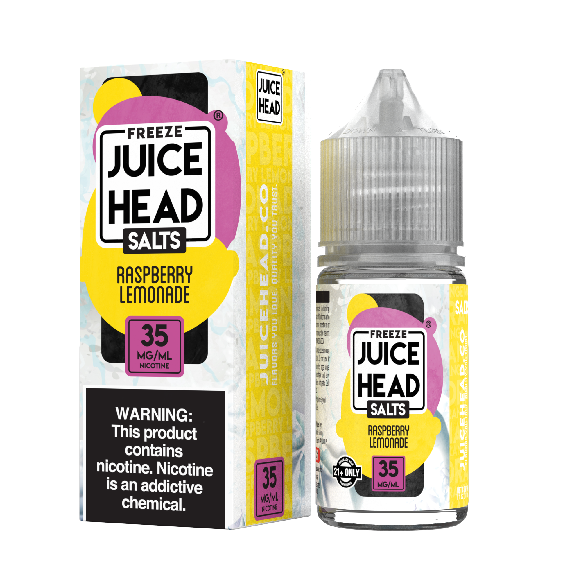 Juice Head Salts - Salt Nic Premium E-Liquid (30mL) - MK Distro