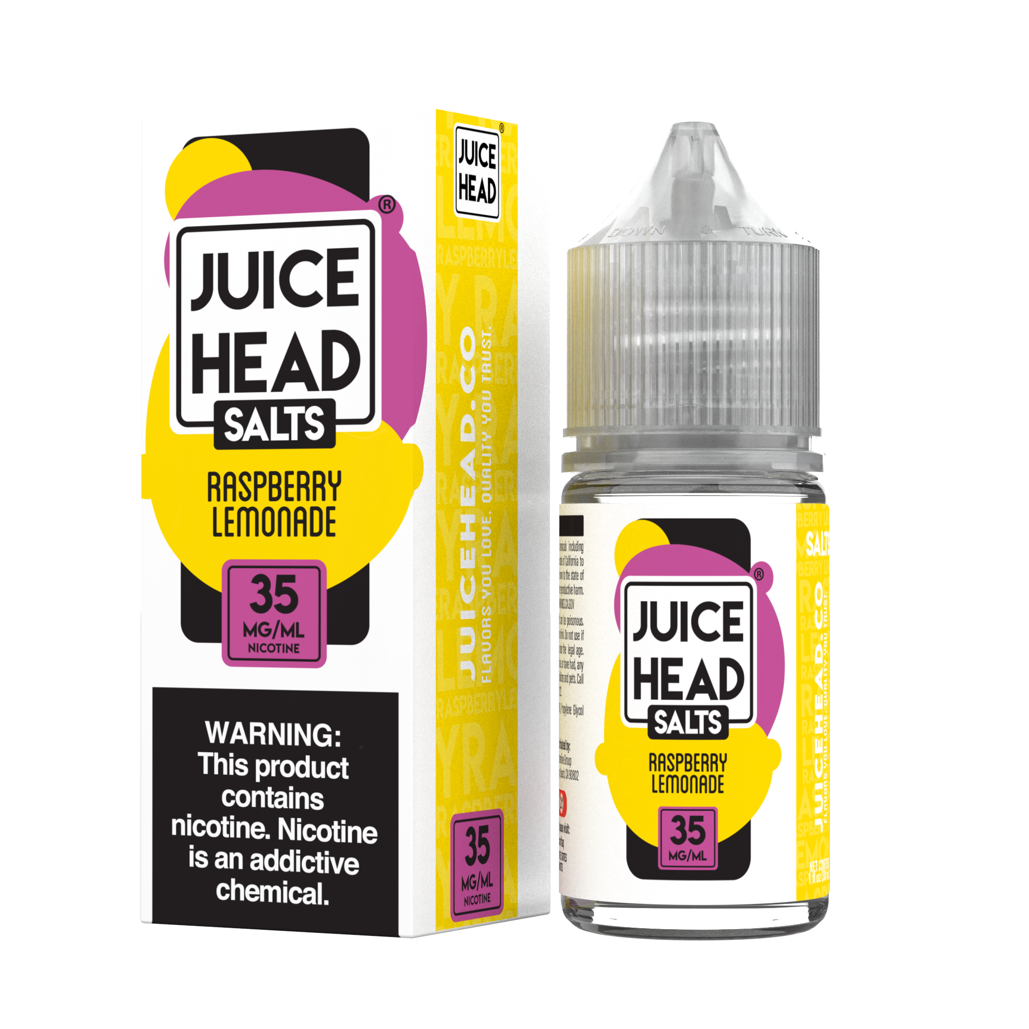 Juice Head Salts - Salt Nic Premium E-Liquid (30mL) - MK Distro