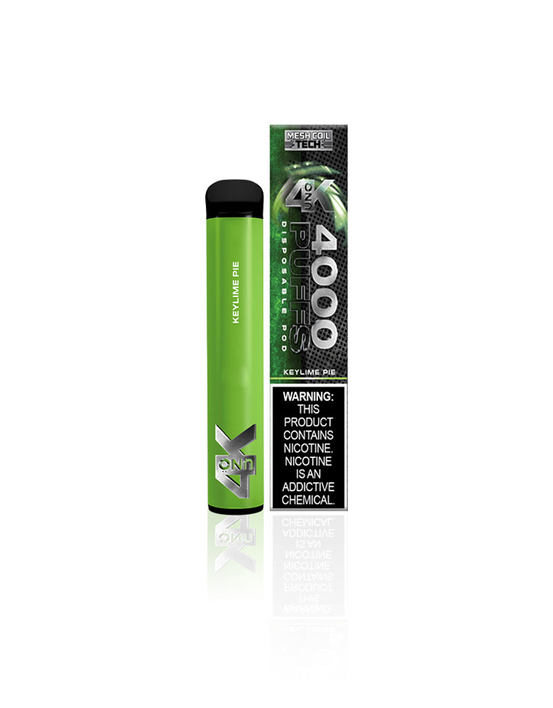 UNO 4K - Disposable Vape (5% - 4000 Puffs) - Box of 10 - MK Distro