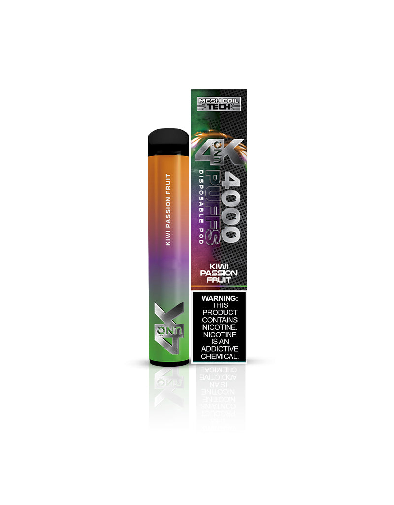UNO 4K - Disposable Vape (5% - 4000 Puffs) - Box of 10 - MK Distro