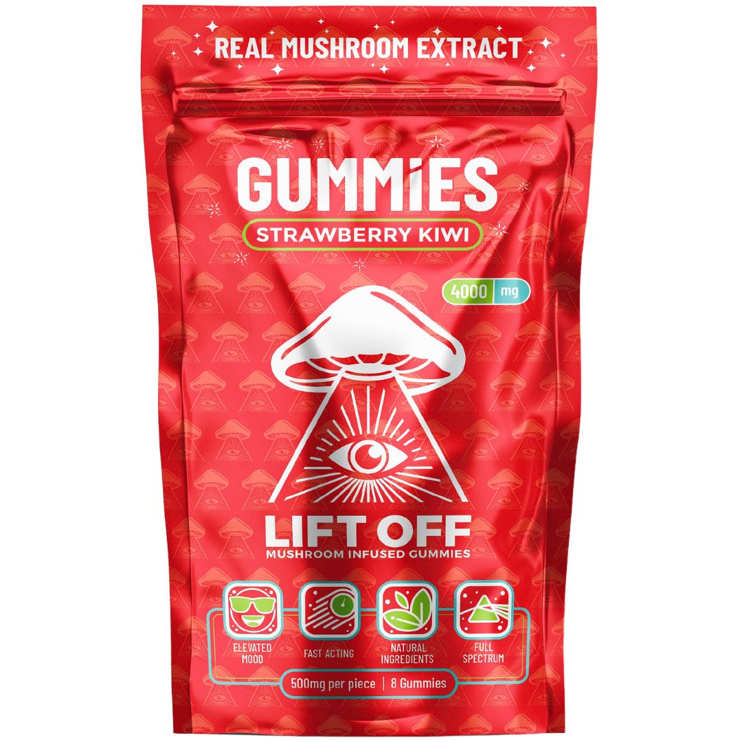 Lift Off - Real Mushroom Extract Gummies (4000mg) - MK Distro