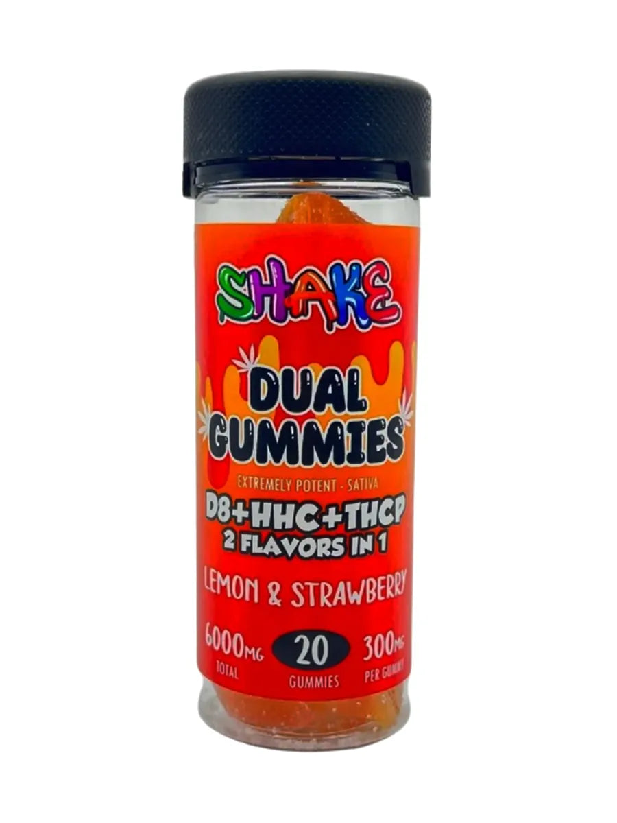 Shake - THC-A Edibles Dual Gummies (D8+HHC+THCP) - Delta Gummies (6000mg) - MK Distro
