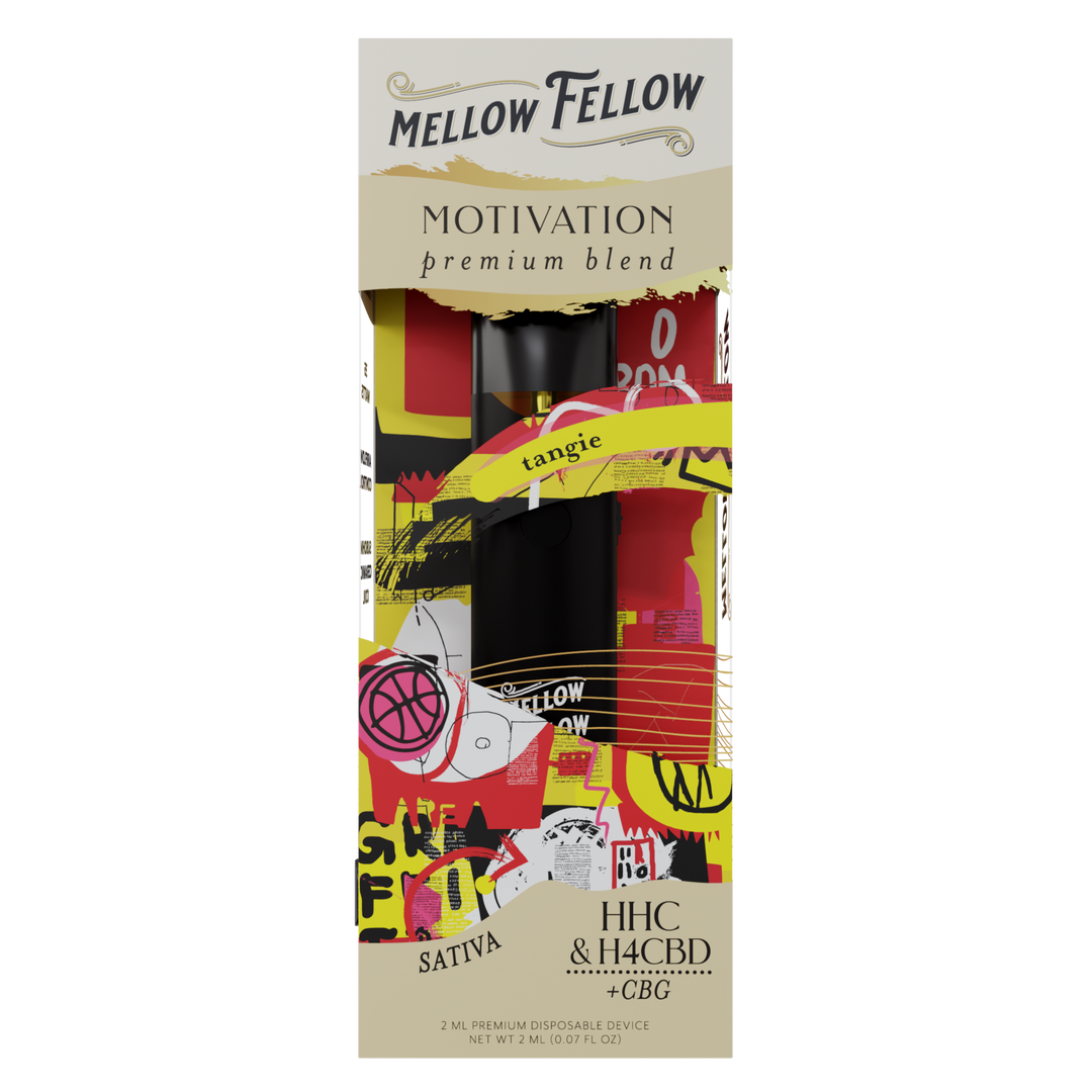 Mellow Fellow - Hemp Disposables (2mL x 6) - MK Distro