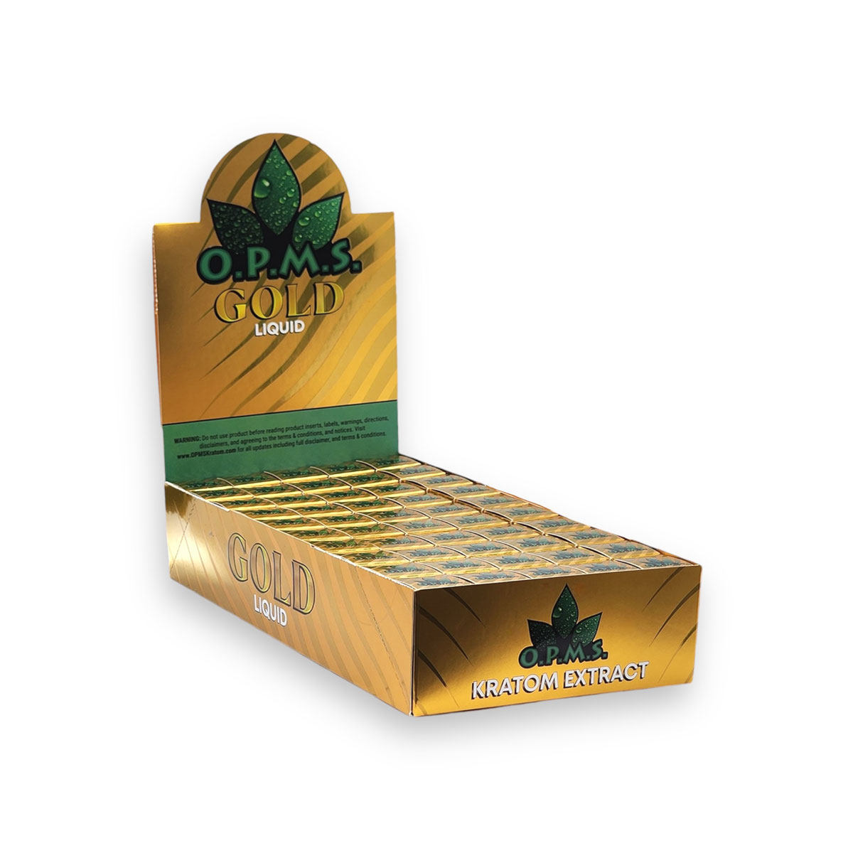 OPMS Liquid Kratom Shots (Box of 50) - MK Distro