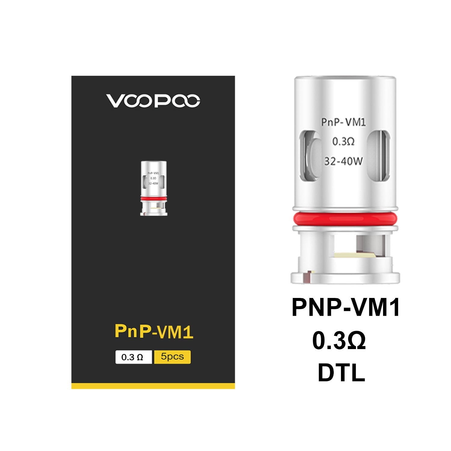 Voopoo - PNP Replacement Coils (5pcs) - MK Distro