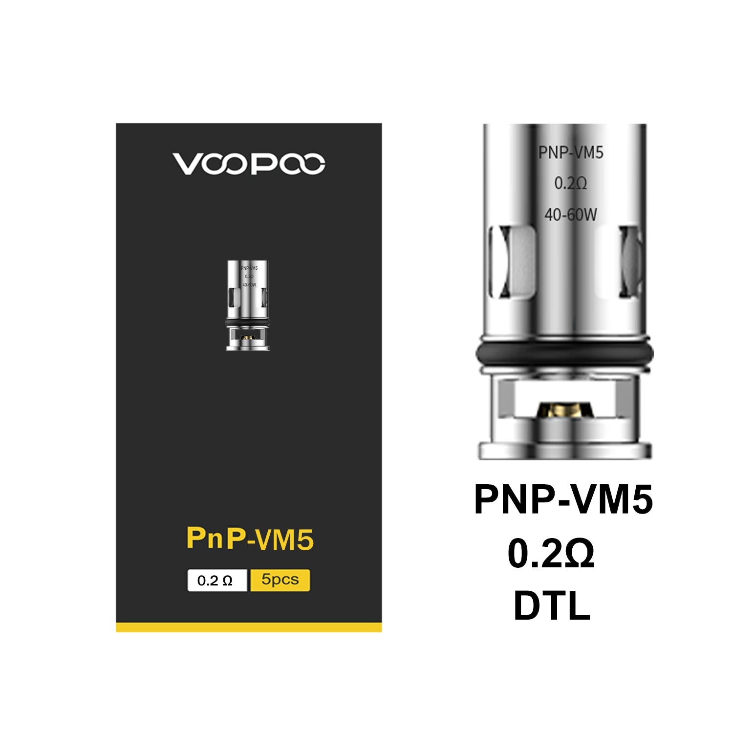 Voopoo - PNP Replacement Coils (5pcs) - MK Distro