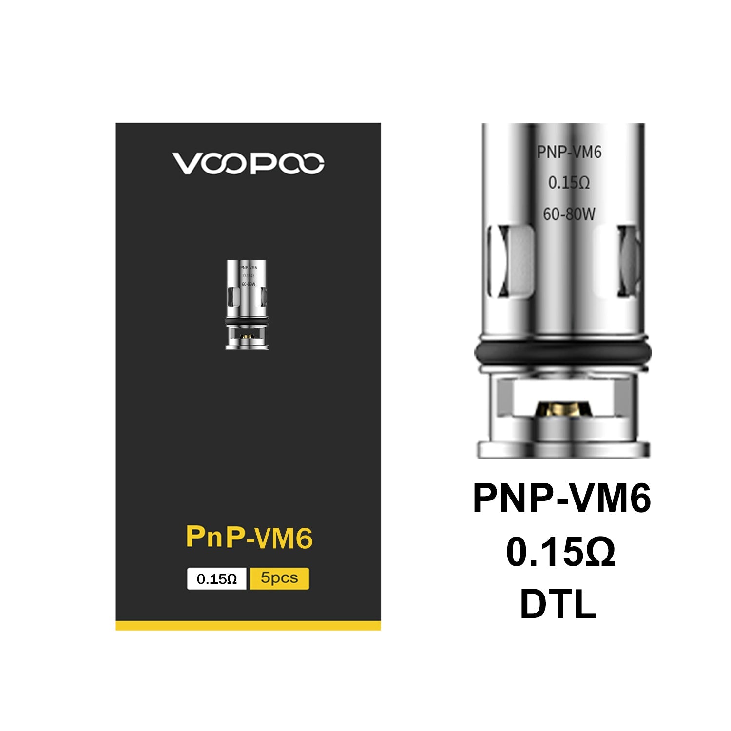 Voopoo - PNP Replacement Coils (5pcs) - MK Distro